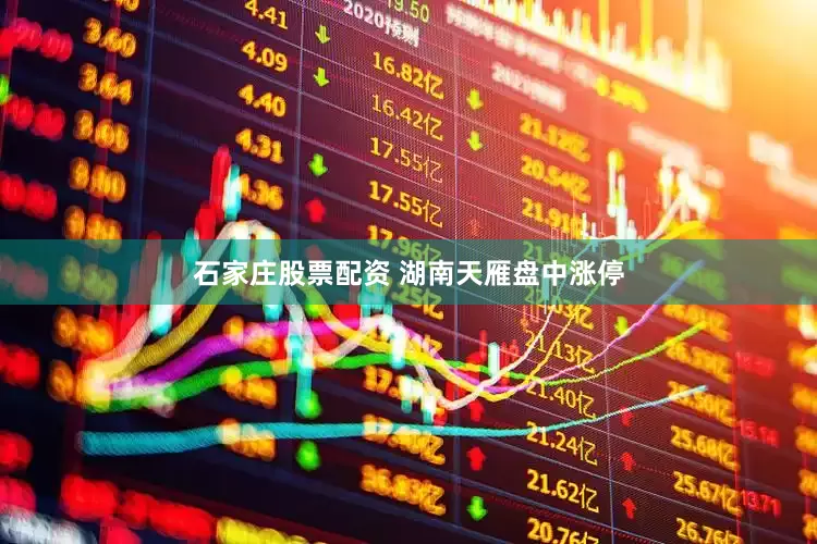 石家庄股票配资 湖南天雁盘中涨停